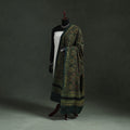 Green - pure mul cotton kutch hand block print natural dyed