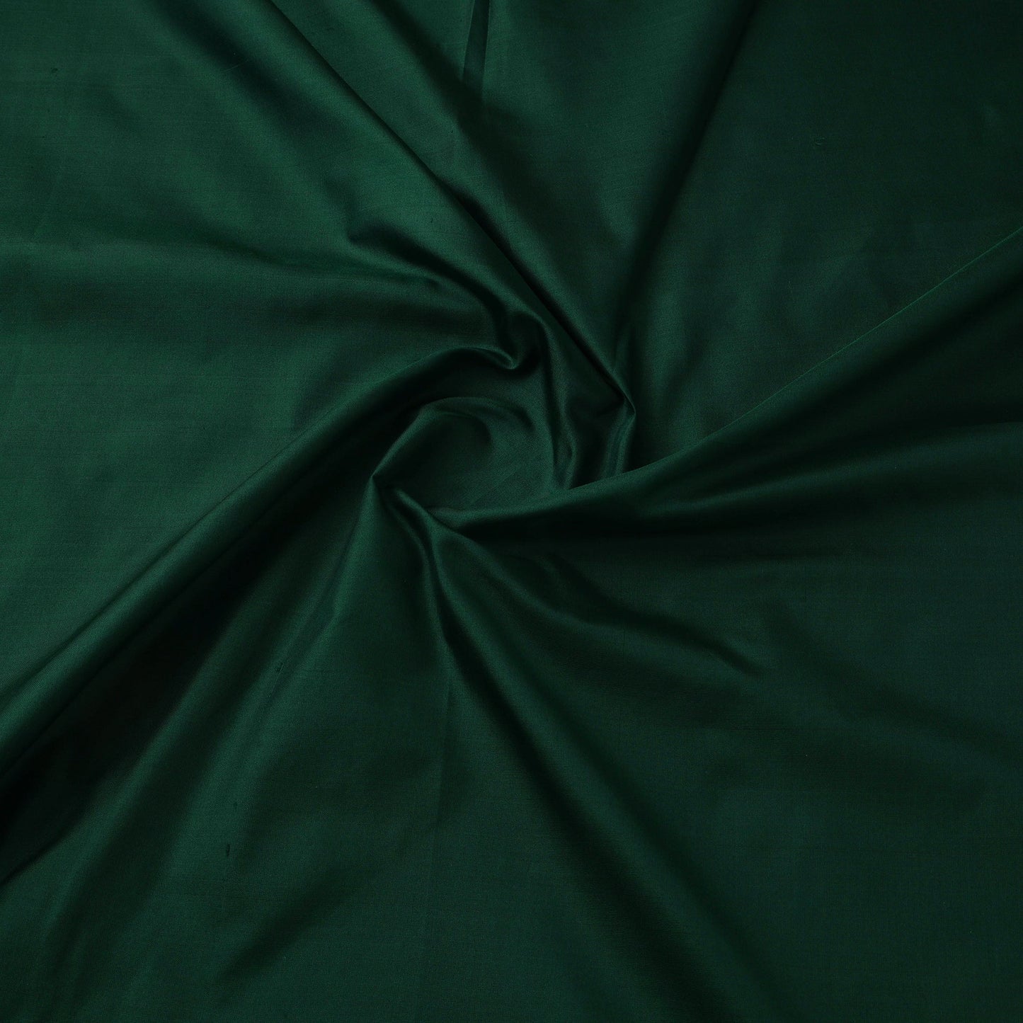 Green - pure silk plain fabric 03 - handcrafted
