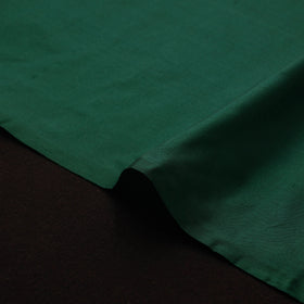 Green - pure silk plain fabric 03 - handcrafted