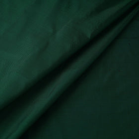 Green - pure silk plain fabric 03 - handcrafted