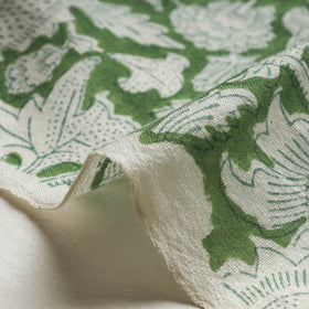 Discover Hand Block Sanganeri Print Wool Fabric Online