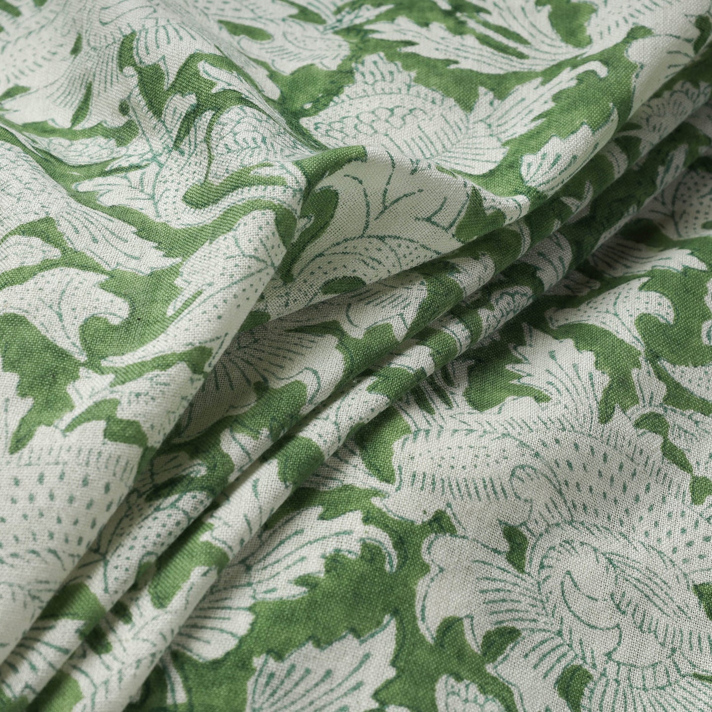 Discover Hand Block Sanganeri Print Wool Fabric Online