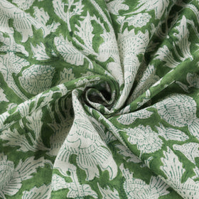 Discover Hand Block Sanganeri Print Wool Fabric Online