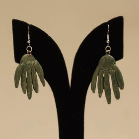 Quirklets handpainted clay earrings 58 - handcrafted