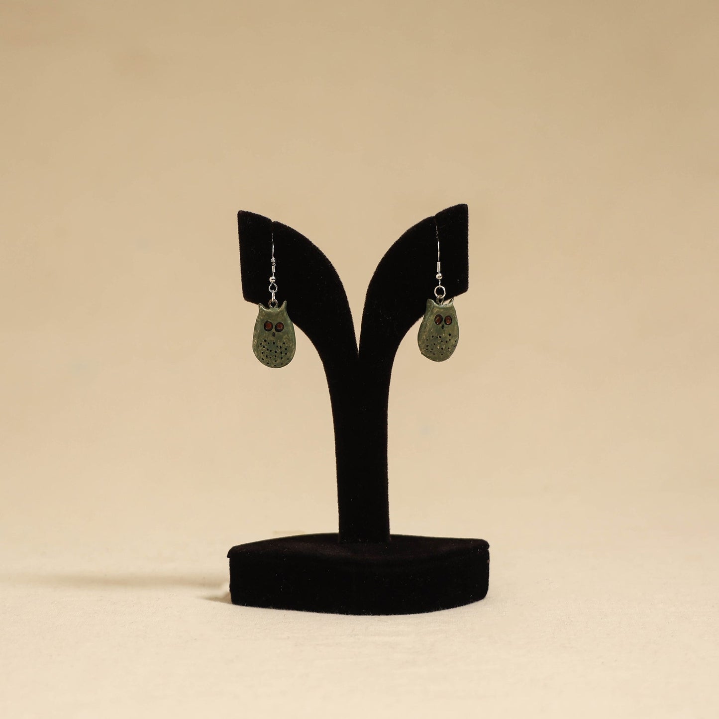 Quirklets handpainted clay earrings 64 - handcrafted