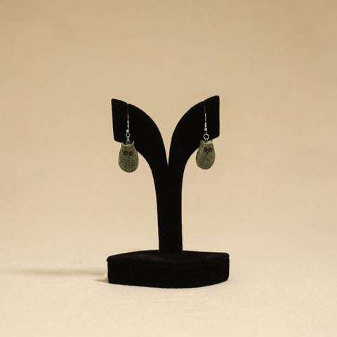 Quirklets handpainted clay earrings 64 - handcrafted