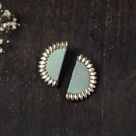 Raahi Stone Work Fabart Earrings Online