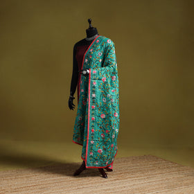 Ranihati chapa work chanderi silk hand embroidery dupatta