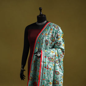 Ranihati chapa work chanderi silk hand embroidery dupatta