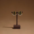Rubina ghungroo work fabart handmade earrings - handcrafted