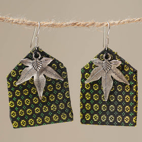 Green - ruby handcrafted gs fabart earrings 50