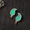 Buy Saanvi Stone Work Fabart Earrings 