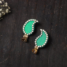 Buy Saanvi Stone Work Fabart Earrings 
