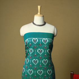 Sambalpuri ikat handloom cotton 3pc unstitched dress
