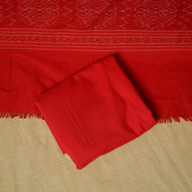 Sambalpuri ikat handloom cotton 3pc unstitched dress
