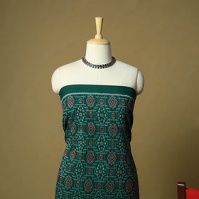 Sambalpuri ikat handloom cotton 3pc unstitched dress