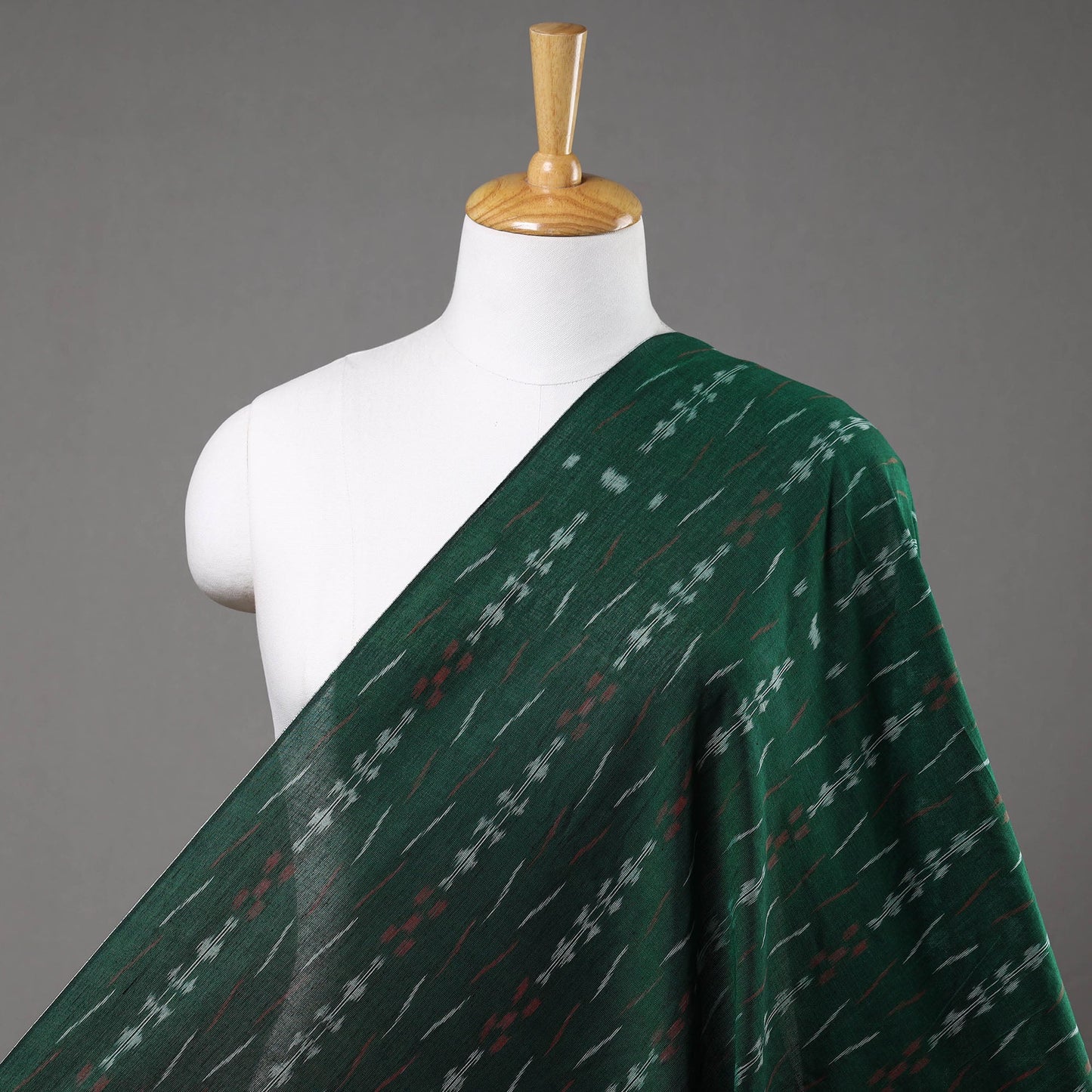 Buy Sambalpuri Ikat Weave Handloom Cotton Fabric 16 Online at iTokri.com