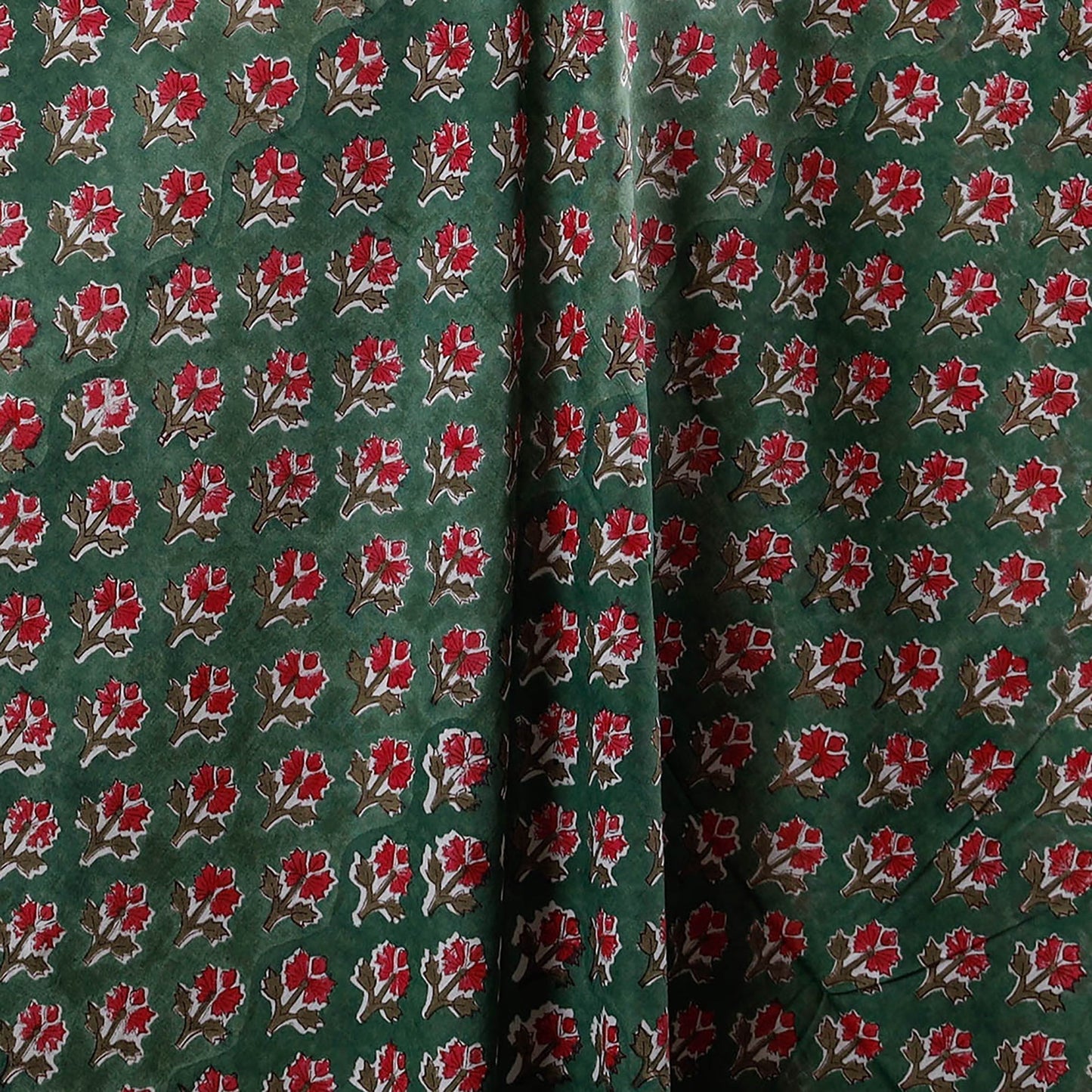 Sanganeri cotton fabric 04 - handcrafted