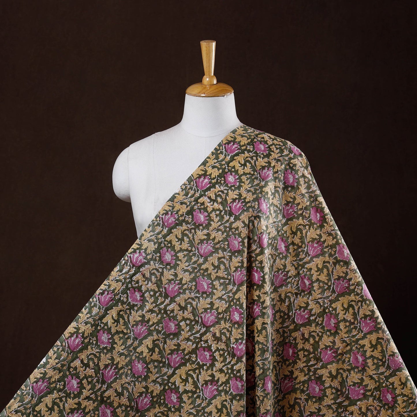 Sanganeri cotton fabric 06 - handcrafted