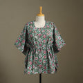 Sanganeri Block Print Cotton Kaftan (Short)