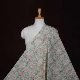 Sanganeri handloom pure wool fabric 04 - handcrafted