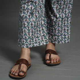 Buy Sanganeri Block Printed Cotton Elasticated Palazzo Online at iTokri.com