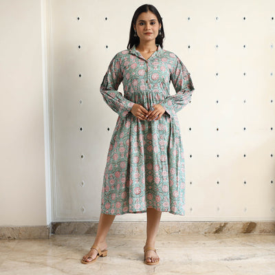 Sanganeri Dress 