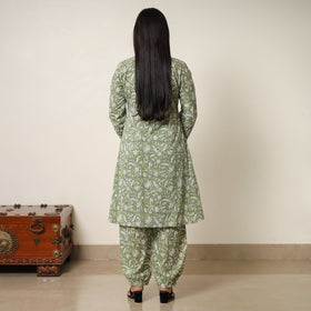  Sanganeri Block Printed Cotton Co-Ord Set 03 Online at iTokri.com