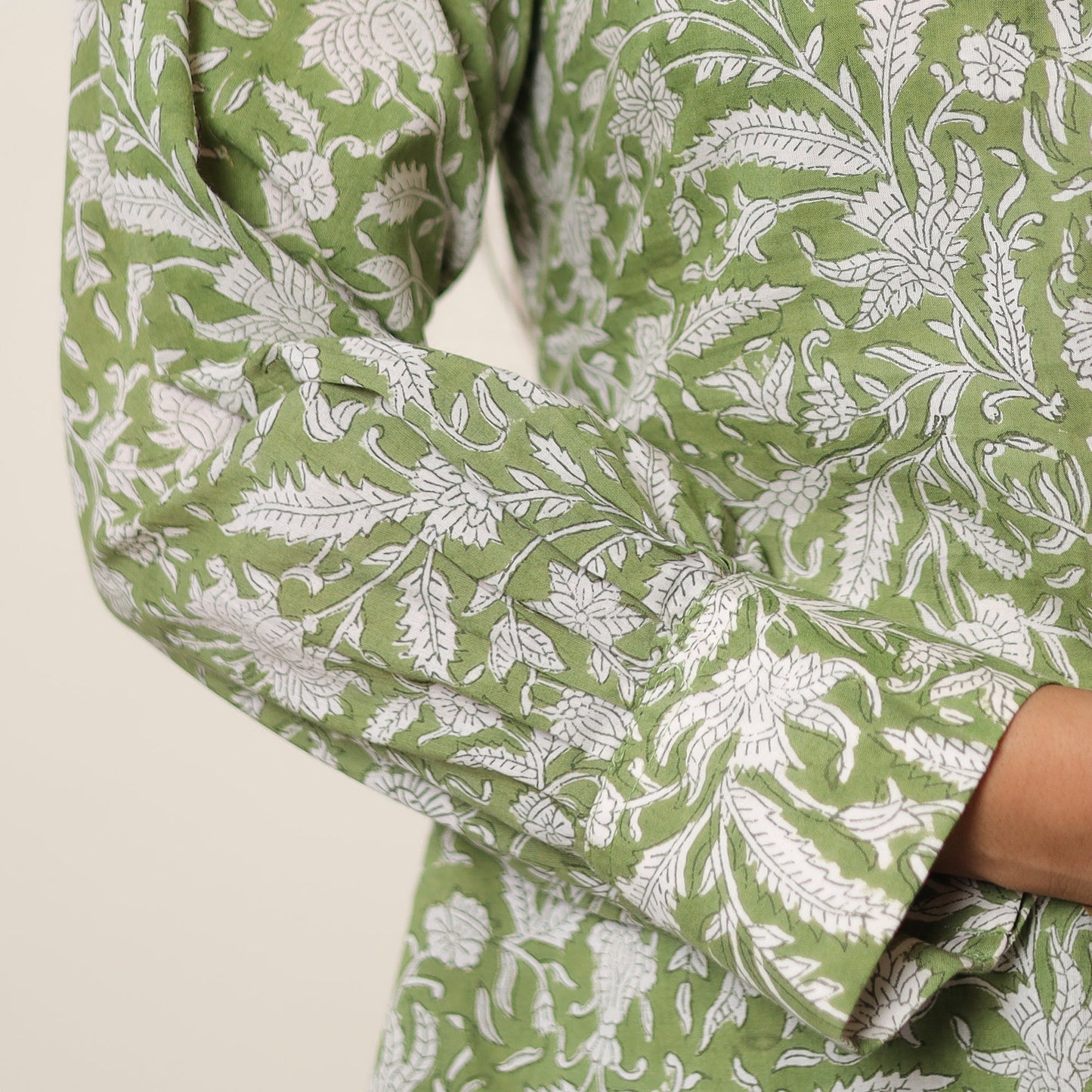  Sanganeri Block Printed Cotton Co-Ord Set 03 Online at iTokri.com