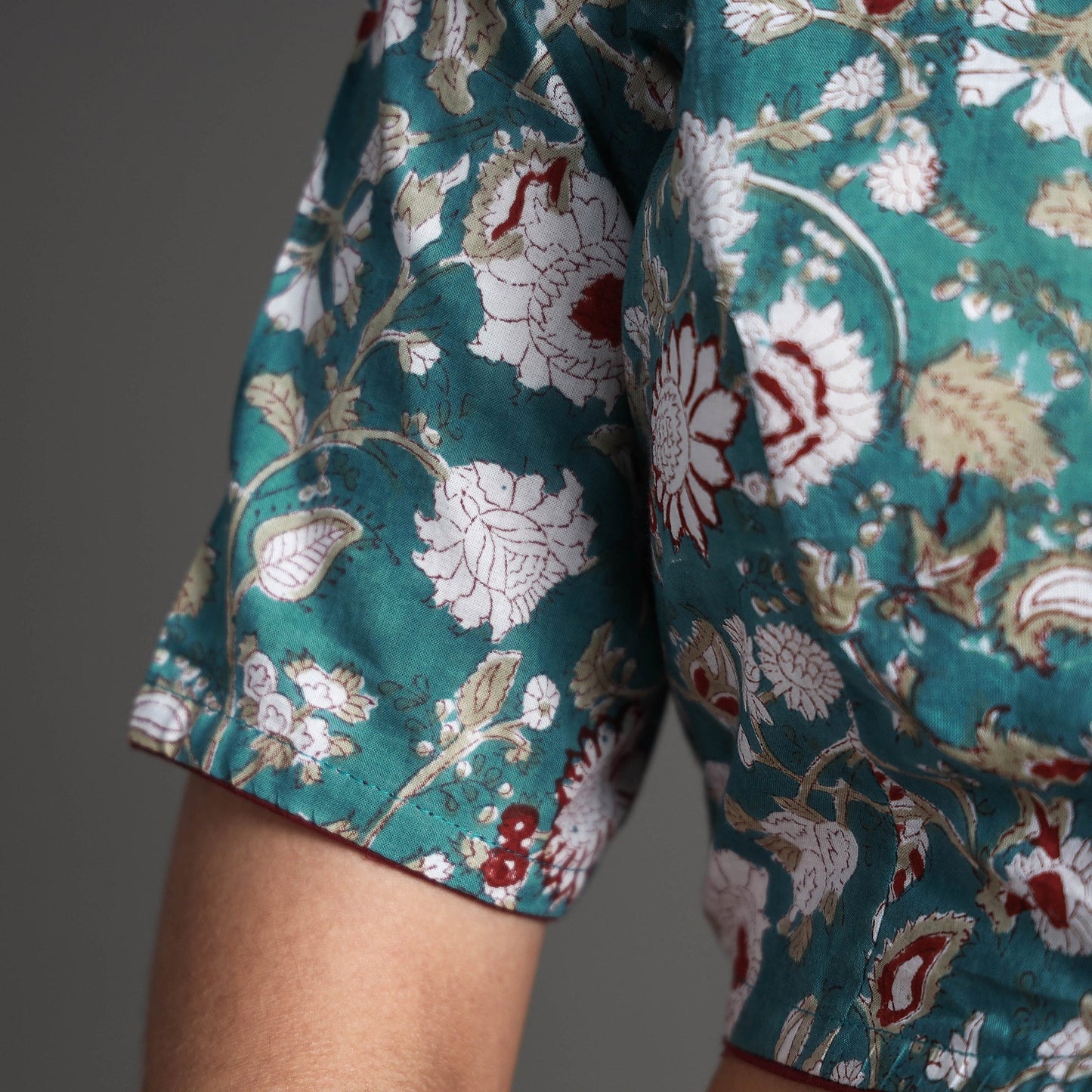 Sanganeri Stitched Blouse