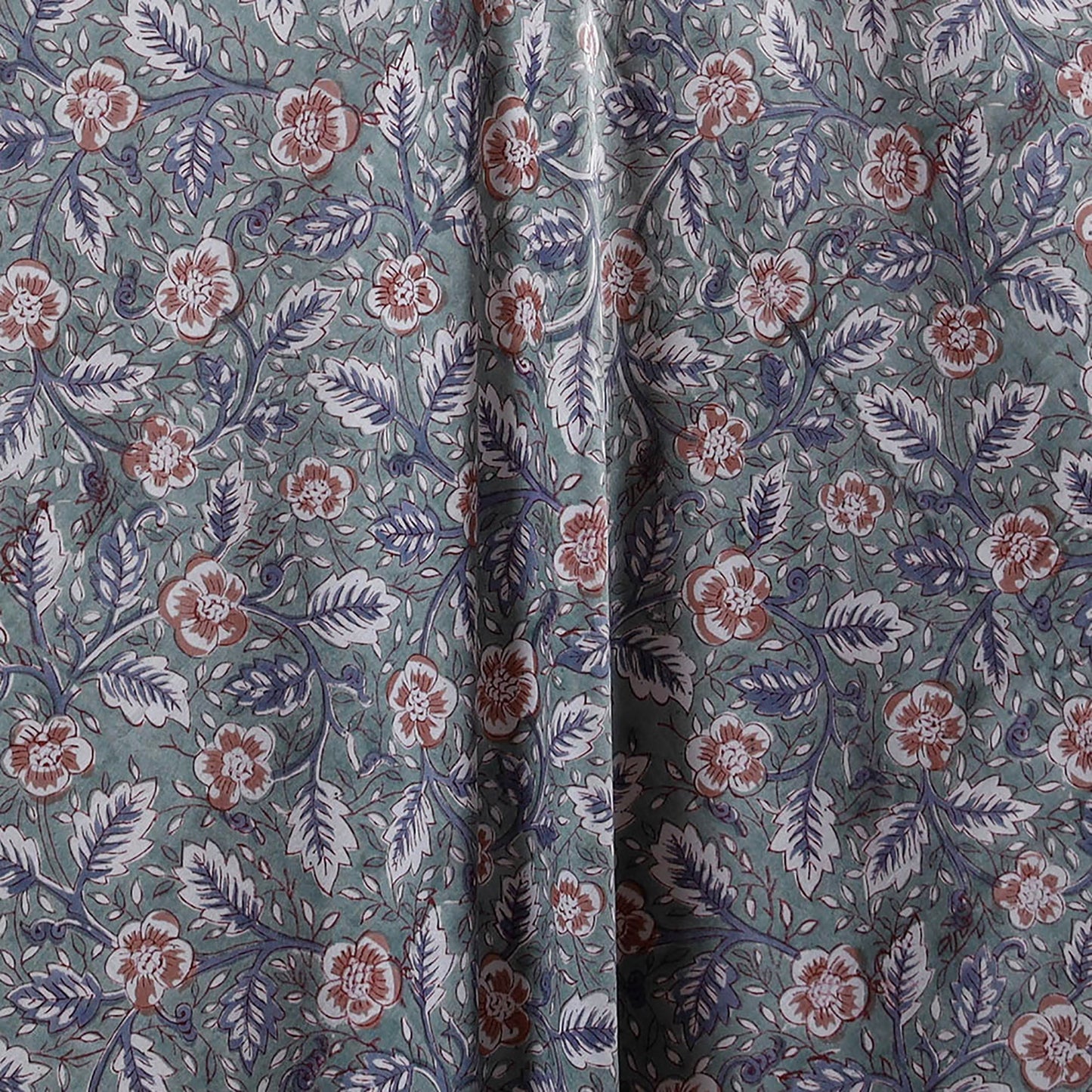 Sanganeri cotton fabric 01 - handcrafted