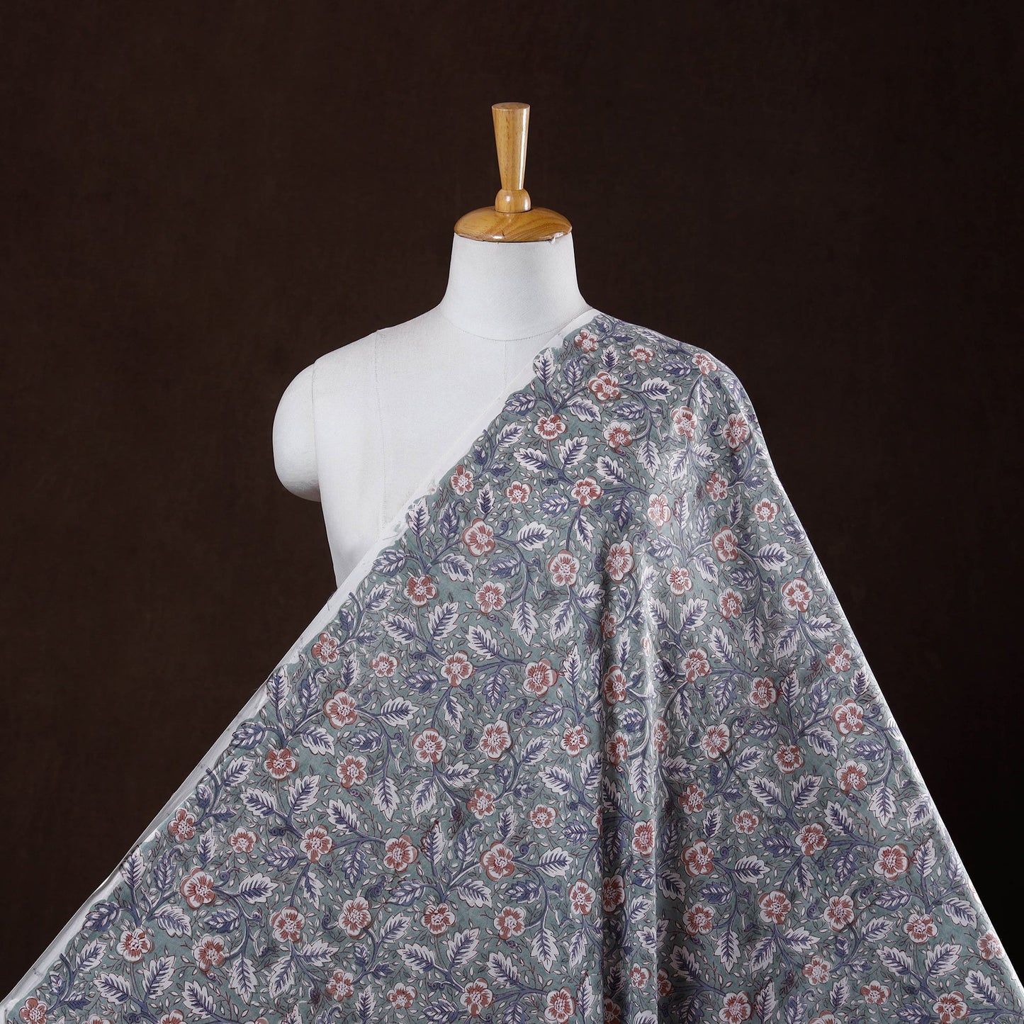 Sanganeri cotton fabric 01 - handcrafted