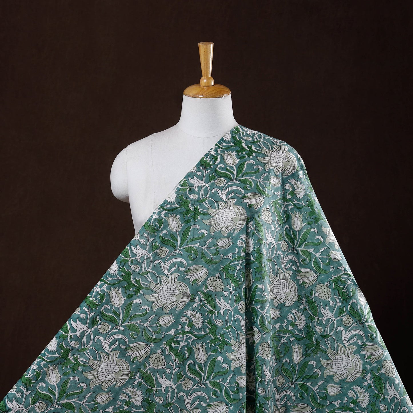 Sanganeri cotton fabric 03 - handcrafted