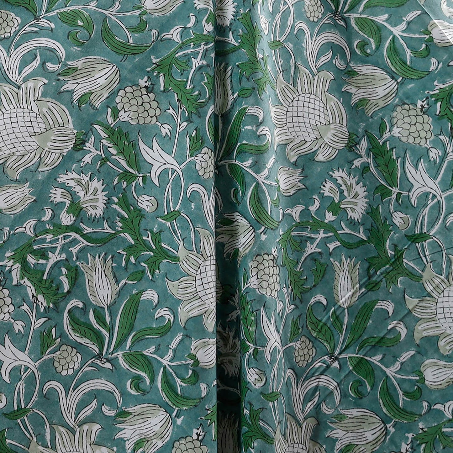 Sanganeri cotton fabric 03 - handcrafted