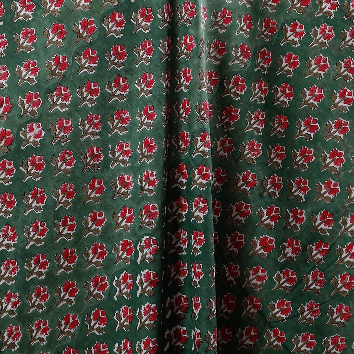 Sanganeri cotton fabric 04 - handcrafted