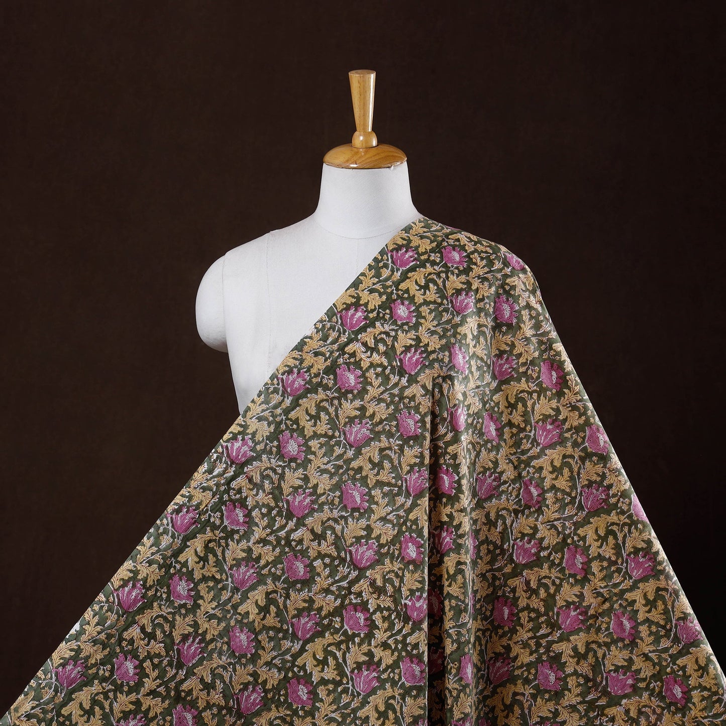 Sanganeri cotton fabric 06 - handcrafted