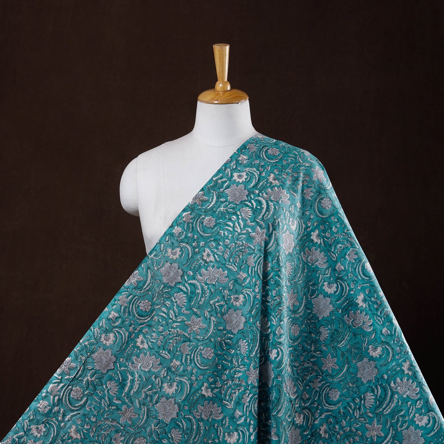 Sanganeri cotton fabric 07 - handcrafted