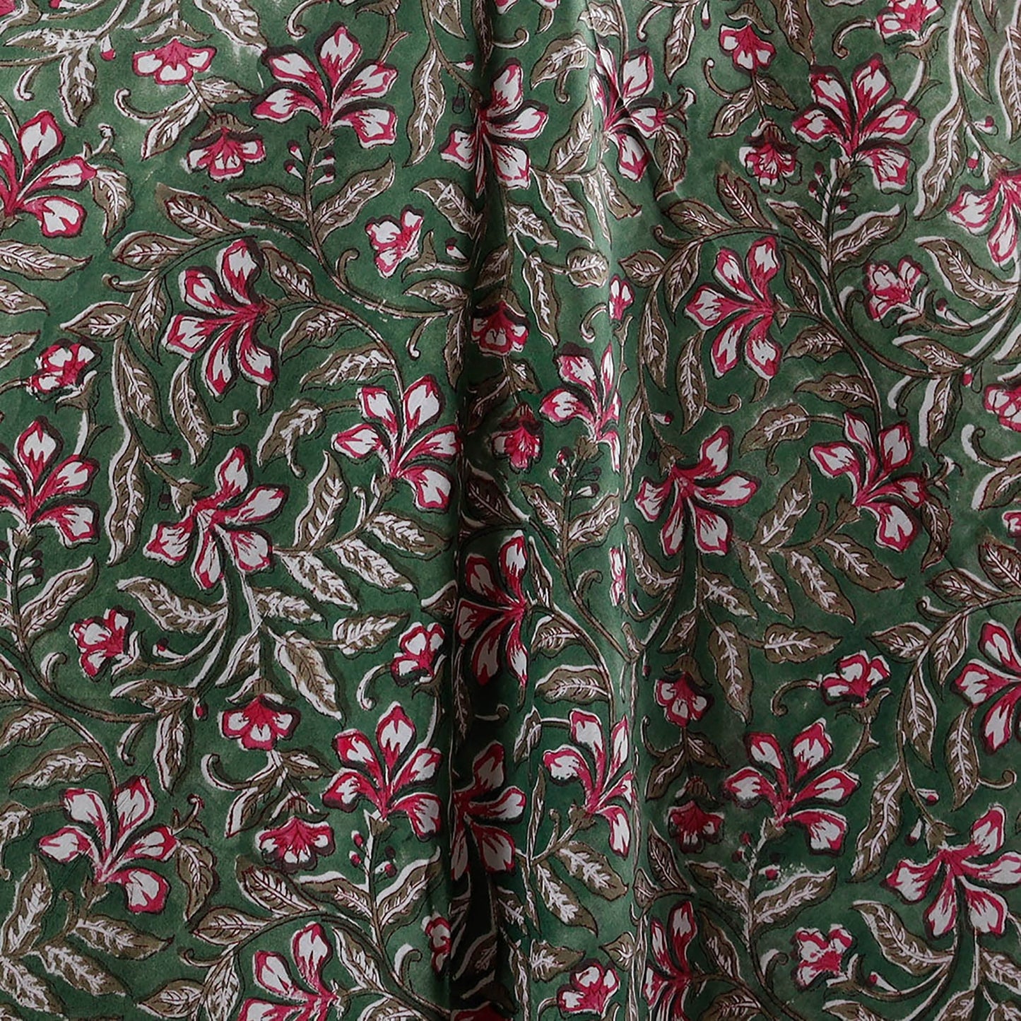 Sanganeri cotton fabric 15 - handcrafted