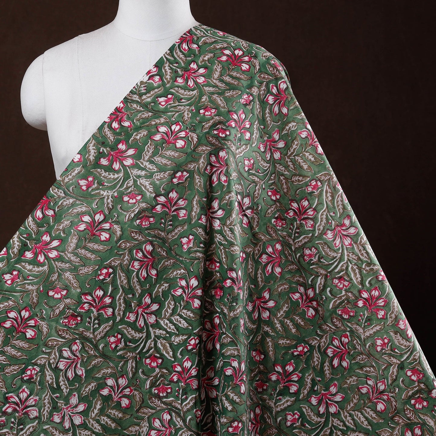 Sanganeri cotton fabric 15 - handcrafted