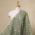  Multicolor Sanganeri Block Print Cotton Fabric