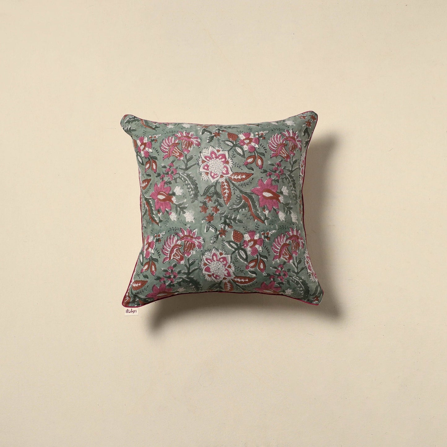 Sanganeri cushion cover 13 - handcrafted