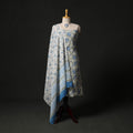 Sanganeri hand block print cotton 2pc unstitched dress