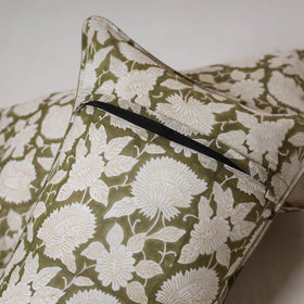 Sanganeri hand block print pillow cover (set of 2) 08