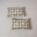 Sanganeri hand block print pillow cover (set of 2) 08