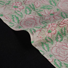 Sanganeri handloom pure wool fabric 04 - handcrafted