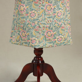 Green - sanganeri patchwork cotton unstitched kurta