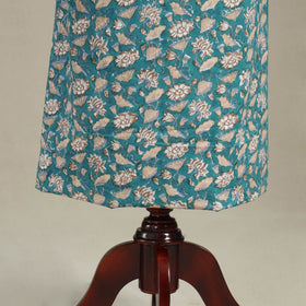 Green - sanganeri patchwork cotton unstitched kurta