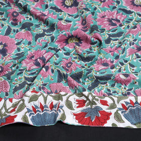 Buy Sanganeri Block Printed Cotton Blouse Piece Online at iTokri.com