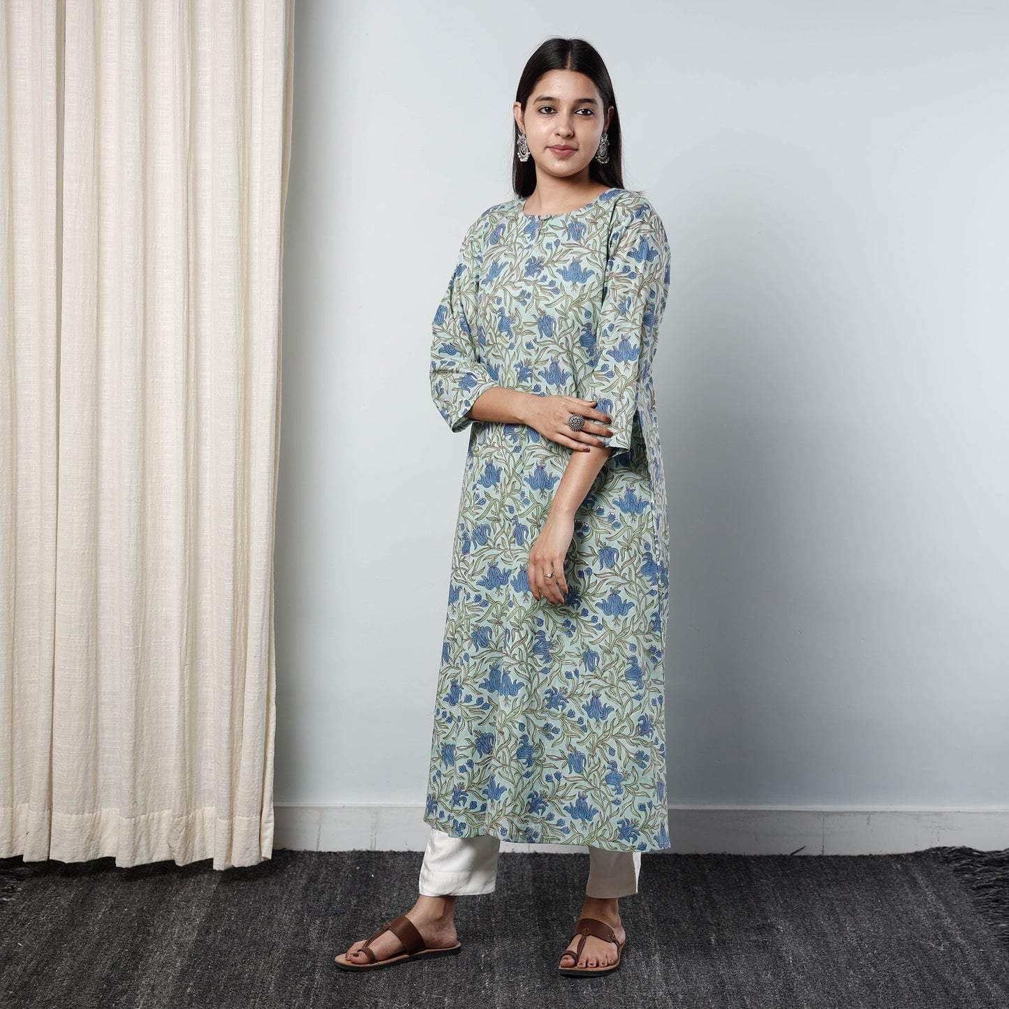 A-Line Long Kurta