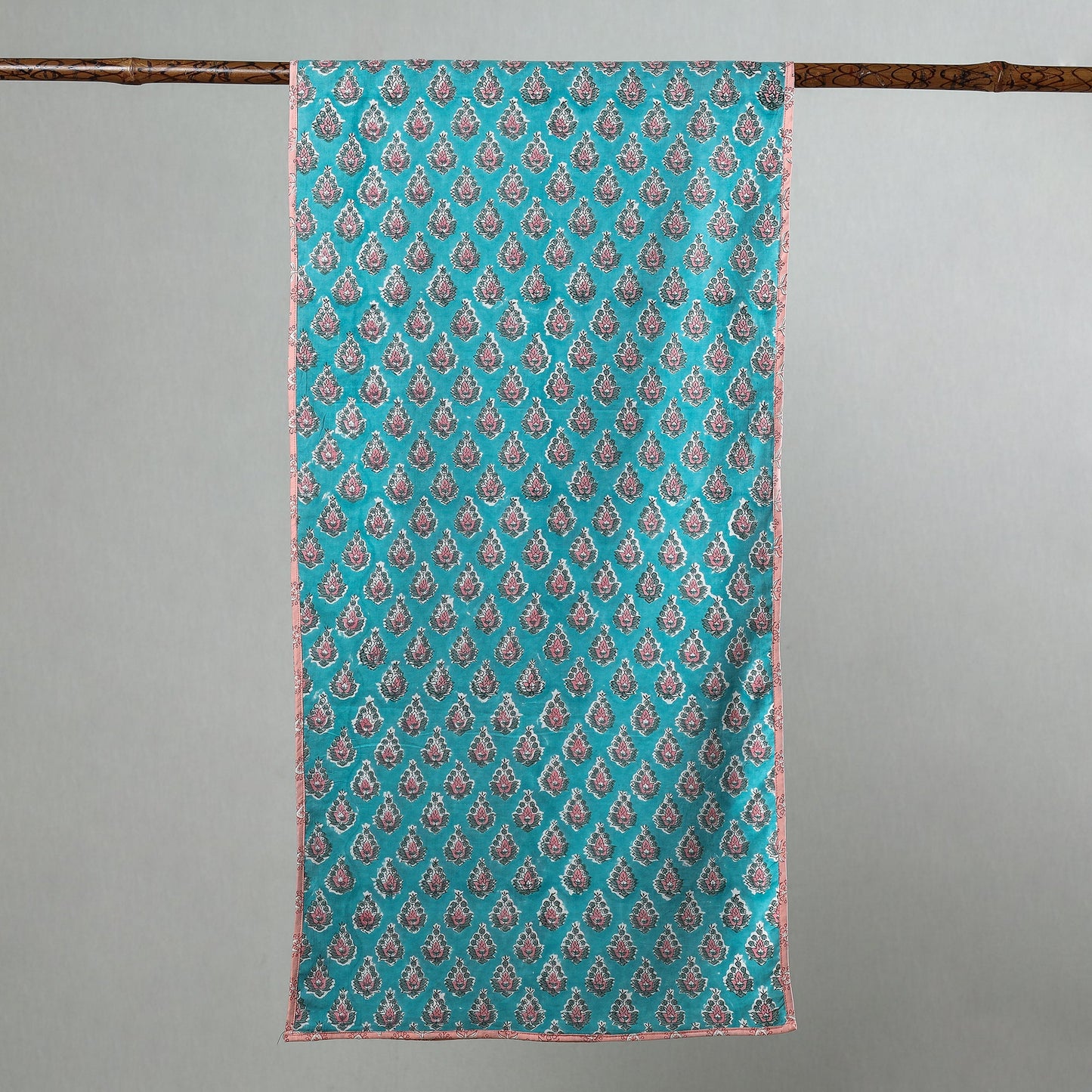 Buy Sanganeri Block Printed Cotton Stole Online at iTokri.com
